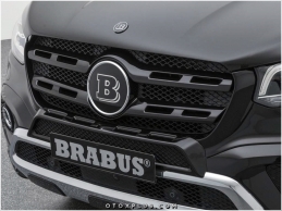 Mercedes W470 X Class BRABUS Kaput Logo Amblem