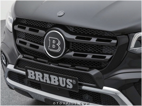 Mercedes W470 X Class BRABUS Kaput Logo Amblem