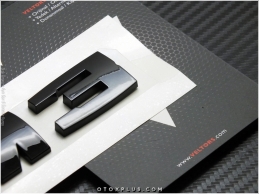 BMW Glossy Black / Parlak Siyah M3 Bagaj Yazı Logo Amblem