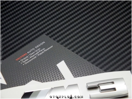 BMW Gri Siyah Beyaz M3 Bagaj Yazı Logo Amblem