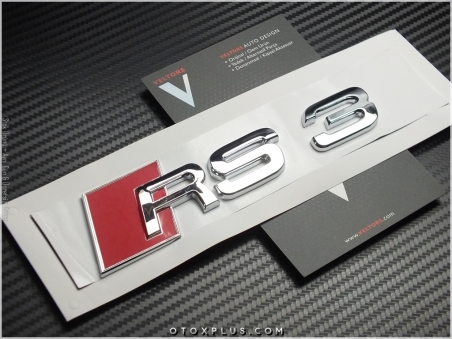Audi A3 Serisi RS3 Bagaj Yazı Logo Amblem