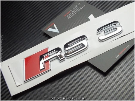 Audi A3 Serisi RS3 Bagaj Yazı Logo Amblem