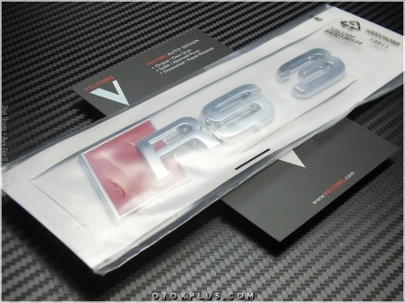 Audi A3 Serisi RS3 Bagaj Yazı Logo Amblem