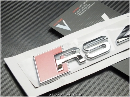 Audi A4 Serisi RS4 Bagaj Yazı Logo Amblem
