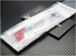 Audi A4 Serisi RS4 Bagaj Yazı Logo Amblem
