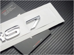 Audi A7 Serisi RS7 Bagaj Yazı logo Amblem Audi A7 Serisi RS7 Bagaj Yazı logo Amblem