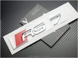Audi A7 Serisi RS7 Bagaj Yazı logo Amblem Audi A7 Serisi RS7 Bagaj Yazı logo Amblem