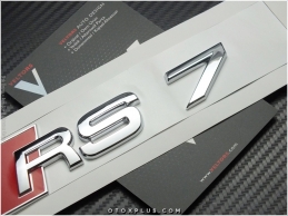 Audi A7 Serisi RS7 Bagaj Yazı logo Amblem Audi A7 Serisi RS7 Bagaj Yazı logo Amblem