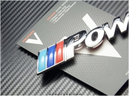 BMW M Power Bagaj Logo Amblem