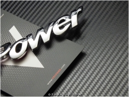 BMW M Power Bagaj Logo Amblem