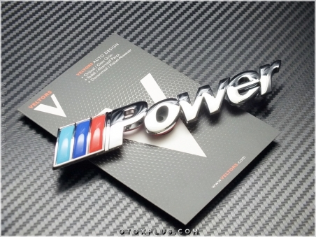 BMW M Power Bagaj Logo Amblem