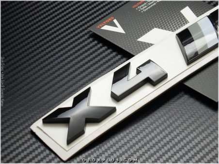 BMW X4 Glossy Black / Parlak Siyah X4 M40d Bagaj Yazı Logo Amblem Seti