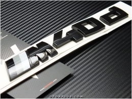 BMW X4 Glossy Black / Parlak Siyah X4 M40d Bagaj Yazı Logo Amblem Seti