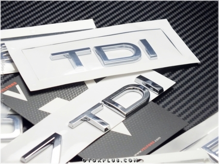 Audi Araç Serisi TDI Bagaj Yazı Logo Amblem