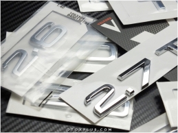 Audi Araç Serisi TDI Bagaj Yazı Logo Amblem