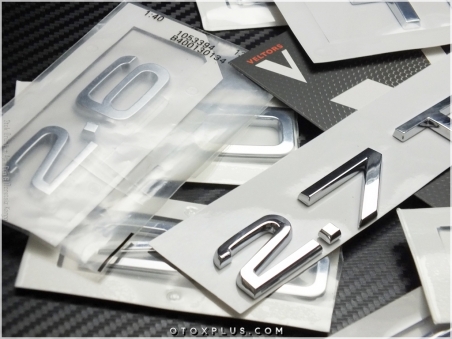 Audi Araç Serisi TDI Bagaj Yazı Logo Amblem