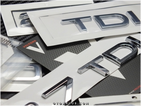 Audi Araç Serisi TDI Bagaj Yazı Logo Amblem