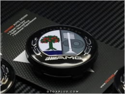 Mercedes AMG Jant Göbek Logo Amblem Seti Mercedes AMG Jant Göbek Logo Amblem Seti