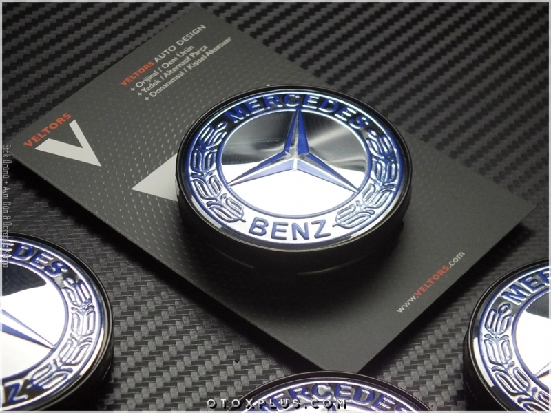 Mercedes Logo Amblem Jant Göbeği Göbek Kapak Seti Mercedes Logo Amblem Jant Göbeği Göbek Kapak Seti