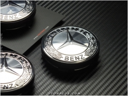 Mercedes Logo Amblem Jant Göbeği Göbek Kapak Seti Mercedes Logo Amblem Jant Göbeği Göbek Kapak Seti