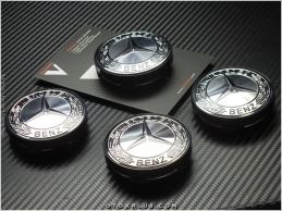 Mercedes Logo Amblem Jant Göbeği Göbek Kapak Seti Mercedes Logo Amblem Jant Göbeği Göbek Kapak Seti