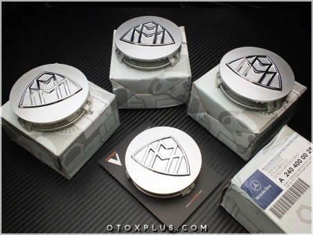 Mercedes MAYBACH Logo Amblem Jant Göbeği Göbek Kapak Seti