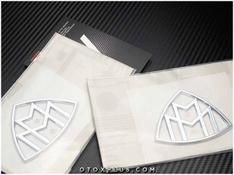 Mercedes MAYBACH Yan Logo Amblem Seti