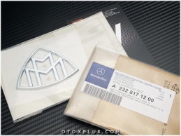Mercedes MAYBACH Yan Logo Amblem Seti