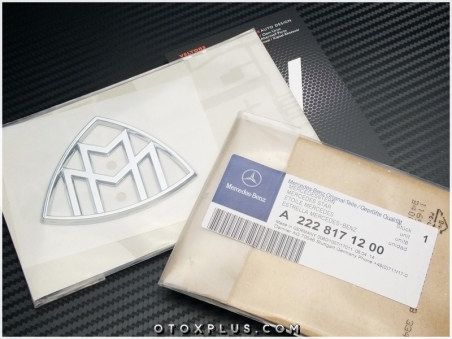 Mercedes MAYBACH Yan Logo Amblem Seti