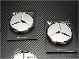 Mercedes Yıldız Jant Göbeği Göbek Kapak Seti