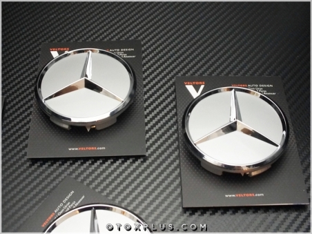 Mercedes Yıldız Jant Göbeği Göbek Kapak Seti