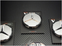 Mercedes Yıldız Jant Göbeği Göbek Kapak Seti