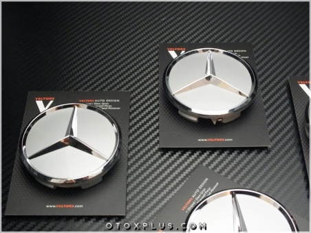 Mercedes Yıldız Jant Göbeği Göbek Kapak Seti