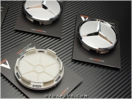 Mercedes Yıldız Jant Göbeği Göbek Kapak Seti