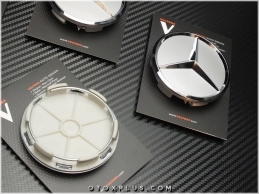 Mercedes Yıldız Jant Göbeği Göbek Kapak Seti