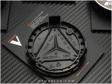 Mercedes AMG Logo Amblem Jant Göbeği Göbek Kapak Seti