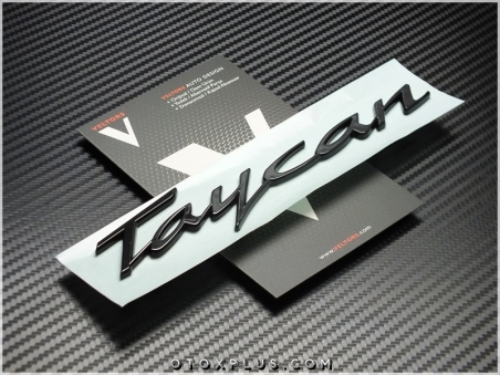 Porsche Taycan Bagaj Yazı Logo Amblem