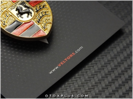 Porsche Gold Logo Amblem Porsche Anahtarlık