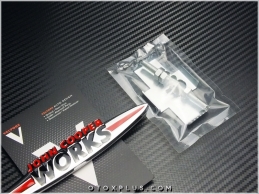 Mini John Cooper Works Ön Izgara Logo Amblem Seti Mini John Cooper Works Ön Izgara Logo Amblem Seti