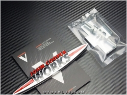Mini John Cooper Works Ön Izgara Logo Amblem Seti Mini John Cooper Works Ön Izgara Logo Amblem Seti