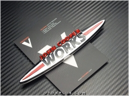 Mini John Cooper Works Bagaj Yazı Logo Amblem Mini John Cooper Works Bagaj Yazı Logo Amblem
