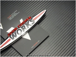 Mini John Cooper Works Bagaj Yazı Logo Amblem Mini John Cooper Works Bagaj Yazı Logo Amblem
