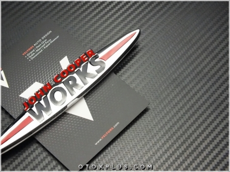 Mini John Cooper Works Bagaj Yazı Logo Amblem