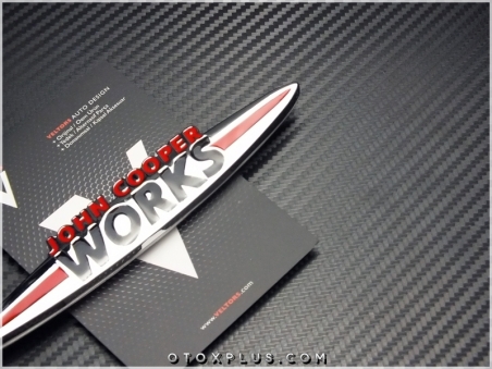 Mini John Cooper Works Bagaj Yazı Logo Amblem