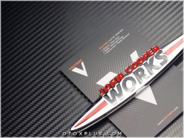 Mini John Cooper Works Bagaj Yazı Logo Amblem Mini John Cooper Works Bagaj Yazı Logo Amblem