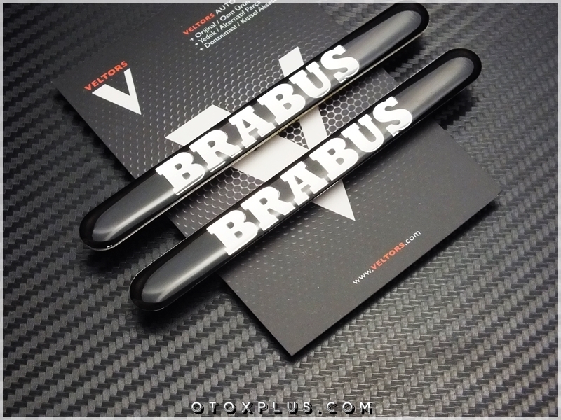 Mercedes Brabus Yan Logo Amblem Seti Mercedes Brabus Yan Logo Amblem Seti