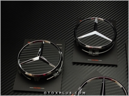 Mercedes Carbon / Karbon Jant Göbeği Göbek Kapak Seti