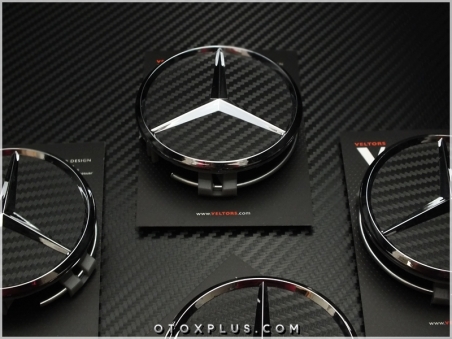 Mercedes Carbon / Karbon Jant Göbeği Göbek Kapak Seti
