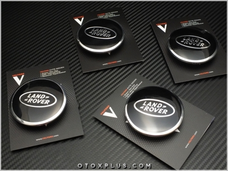 Land Rover Logo Amblem Logo Amblem Jant Göbek Kapak Seti