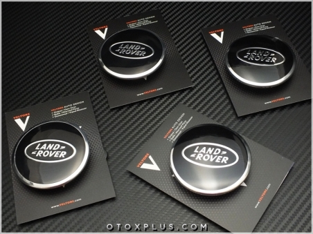 Land Rover Logo Amblem Logo Amblem Jant Göbek Kapak Seti